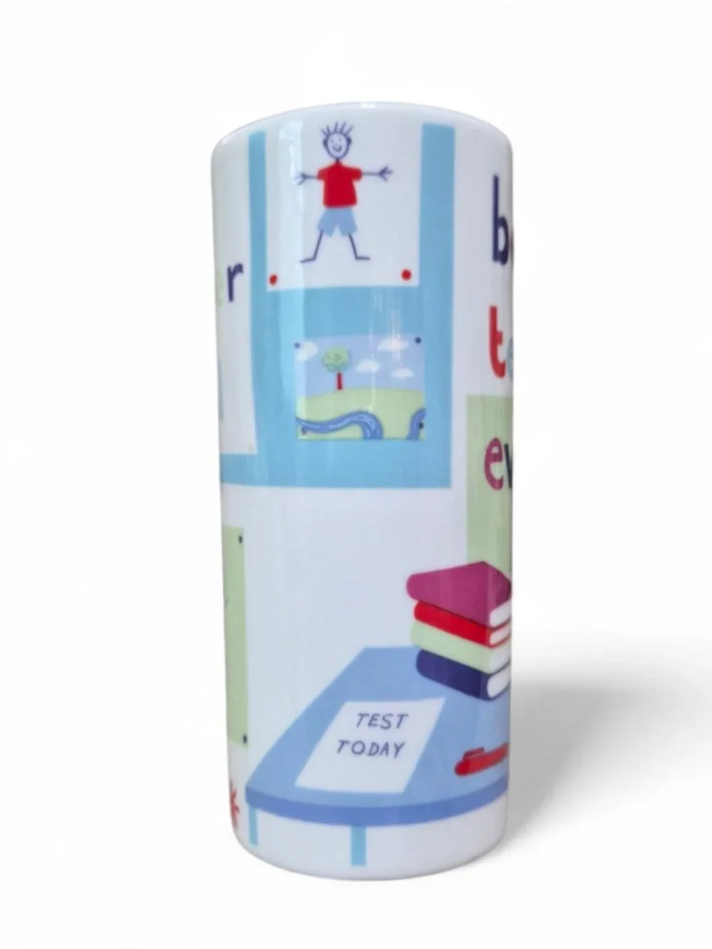 Ceramic Coffee Mug 8oz Best Teacher Ever - My Teacher Is Cool - Fine Bone China